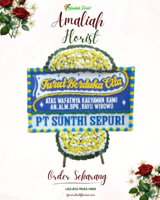 Papan Bunga Duka di Tongole